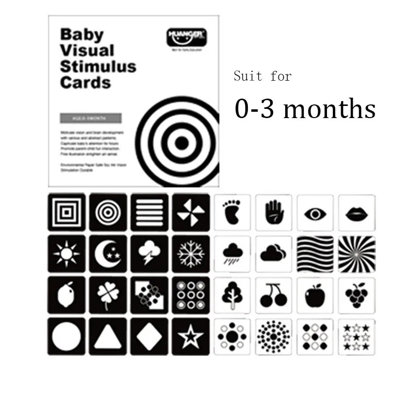 Montessori Newborn Contrast Book