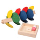 Montessori Wooden Marble Run