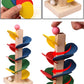 Montessori Wooden Marble Run