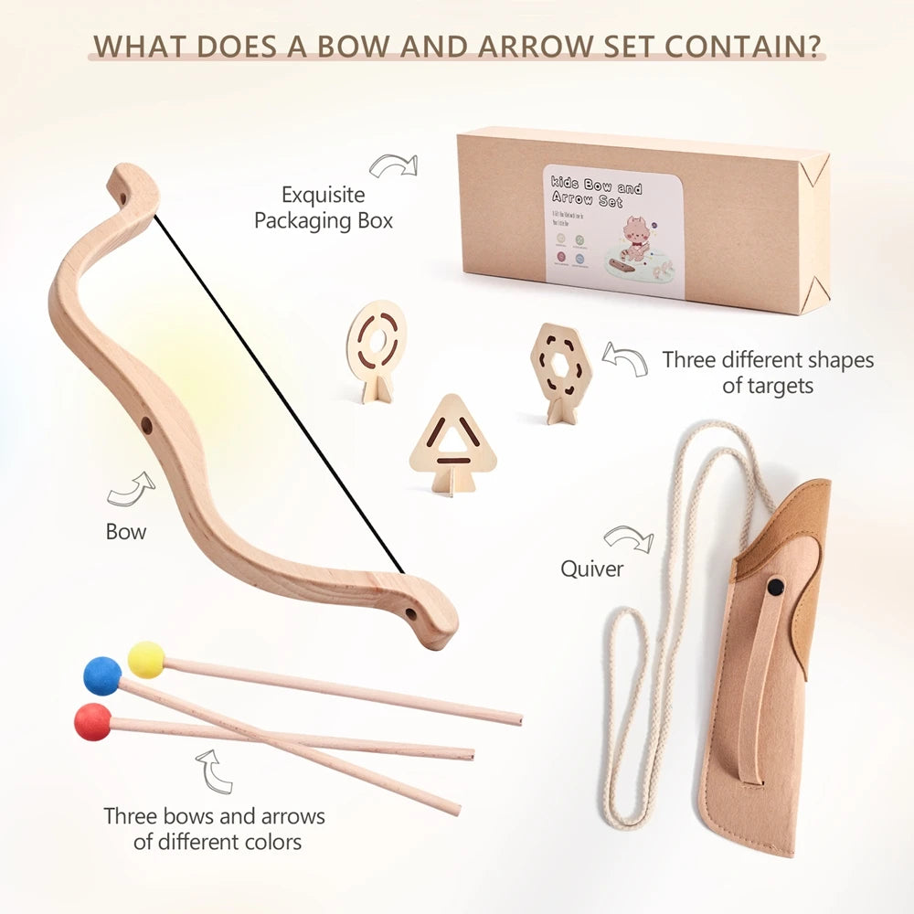 Montessori Bow and Arrow Set