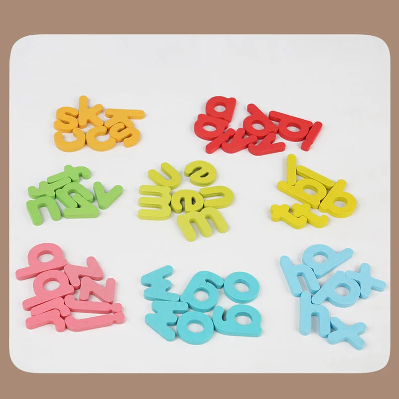 Montessori Wooden Spelling Game