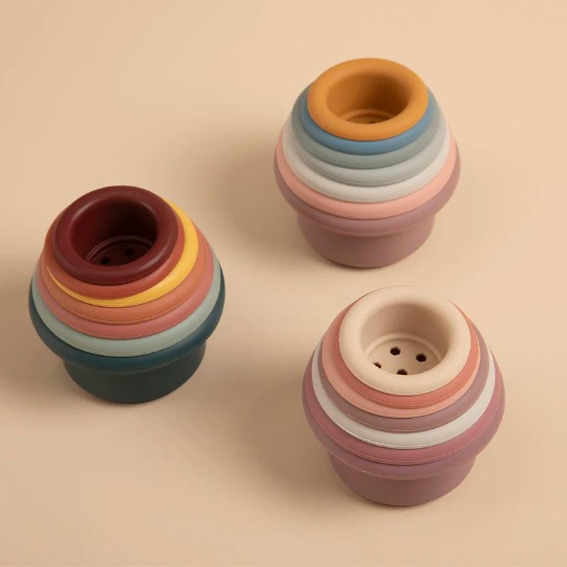 Montessori Baby Stacking Cups