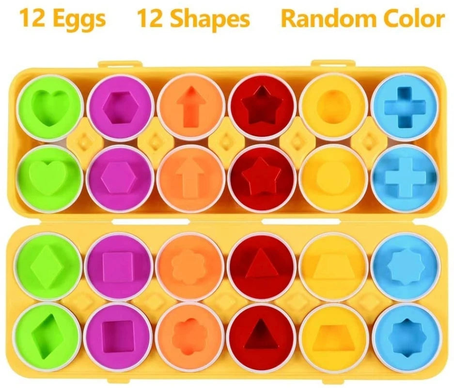 Montessori Geometric Eggs