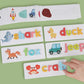 Montessori Wooden Spelling Game